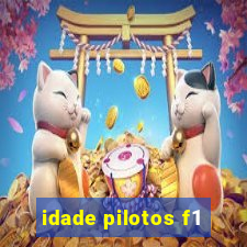 idade pilotos f1